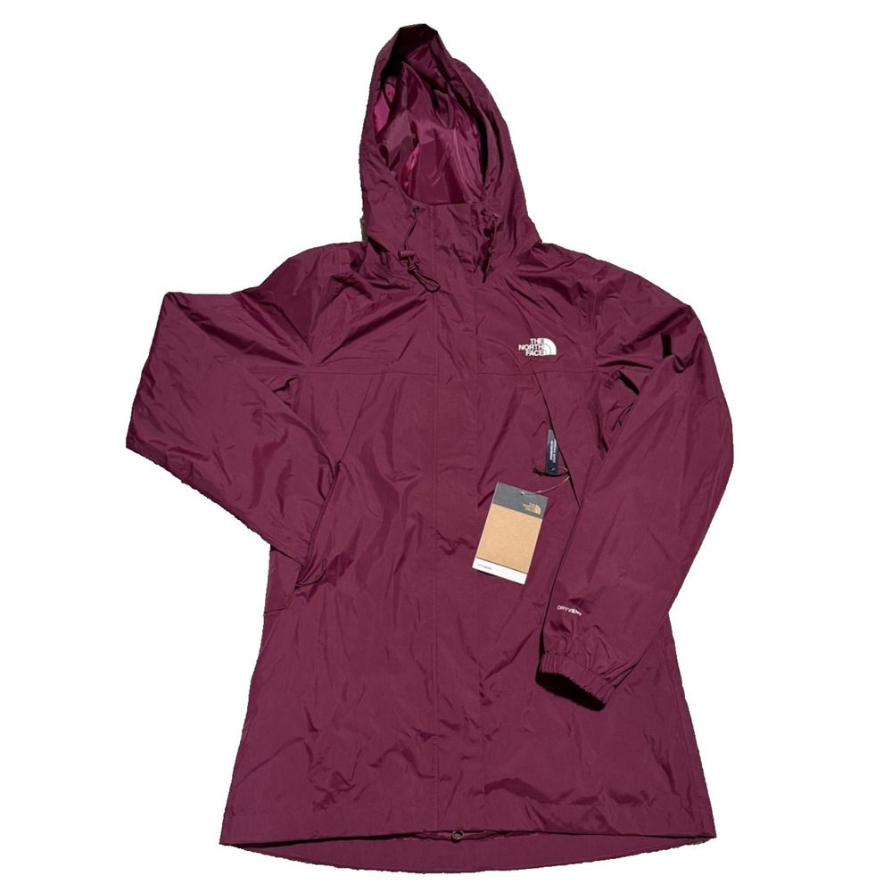 THE‎ NORTH FACE WOMENS ANTORA DRYVENT JACKET TNF BOYSENBERRY SIZE X-SMALL - NWT